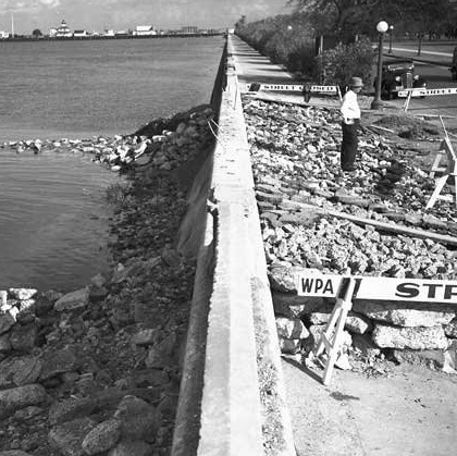 Seawall and Waterfront Feature